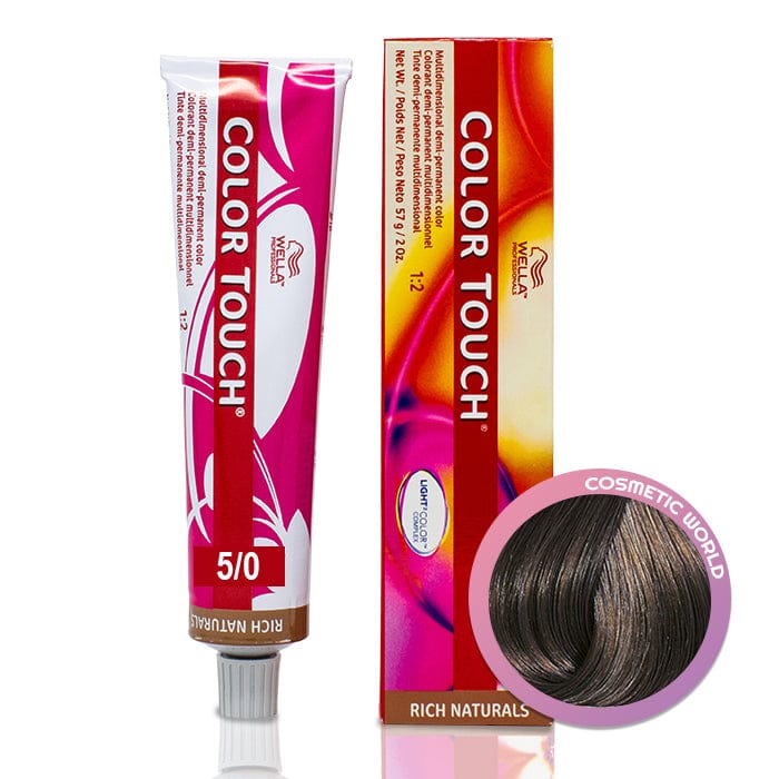 WELLA - COLOR TOUCH_Color Touch 5/0 Light Brown/Natural_Cosmetic World