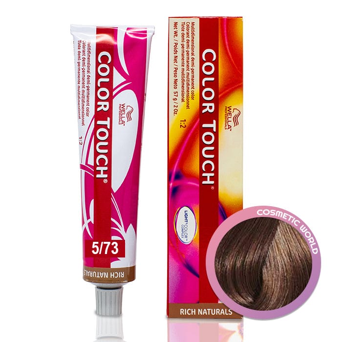 WELLA - COLOR TOUCH_Color Touch 5/73 Light brown/brown gold 57g_Cosmetic World