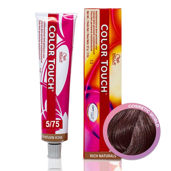WELLA - COLOR TOUCH_Color Touch 5/75 Light Brown/Brown Red-Violet_Cosmetic World
