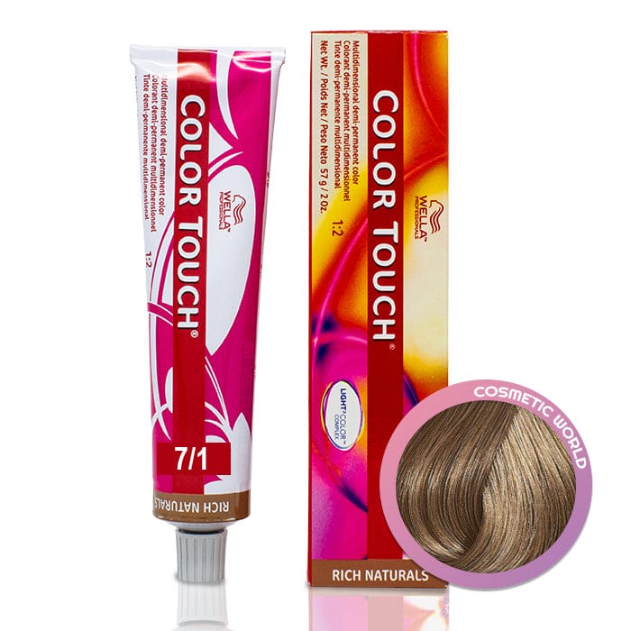 WELLA - COLOR TOUCH_Color Touch 7/1 Medium Blonde/Ash_Cosmetic World