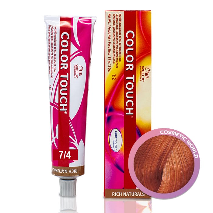 WELLA - COLOR TOUCH_Color Touch 7/4 Medium Blonde/Red 2 oz._Cosmetic World