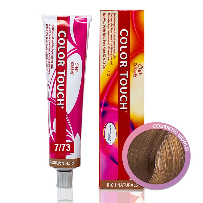 WELLA - COLOR TOUCH_Color Touch 7/73 Medium blonde/Brown gold_Cosmetic World