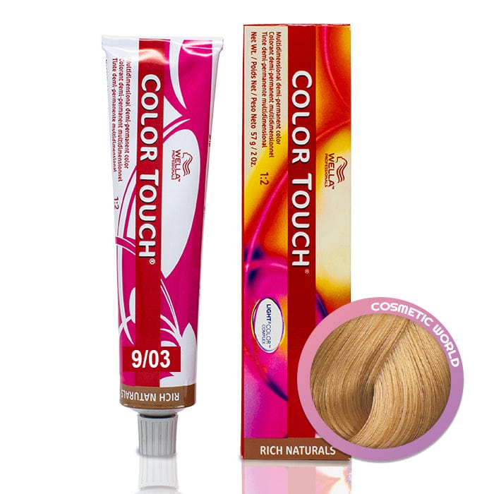 WELLA - COLOR TOUCH_Color Touch 9/03 Very light blonde/Natural Gold_Cosmetic World