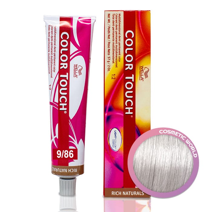 WELLA - COLOR TOUCH_Color Touch 9/86 very light blonde / pearl violet_Cosmetic World