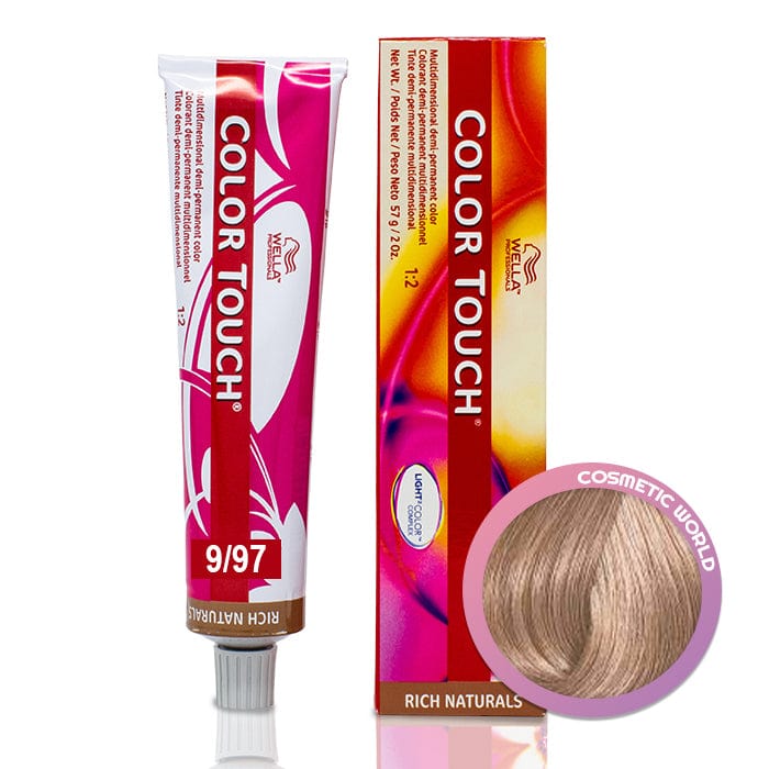 WELLA - COLOR TOUCH_Color Touch 9/97 very light blonde/cendre brown_Cosmetic World