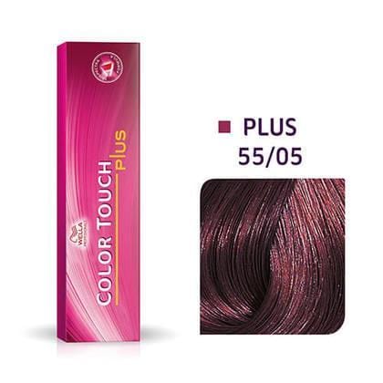 WELLA - COLOR TOUCH_Color Touch Plus 55/05 Intense Light Brown/Natural Red-Violet 2oz._Cosmetic World