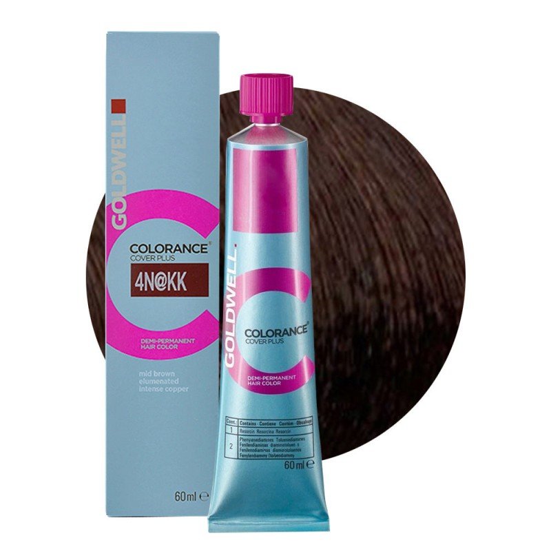 GOLDWELL - COLORANCE_Colorance 4N@KK | Mid Brown @ Intense Copper_Cosmetic World