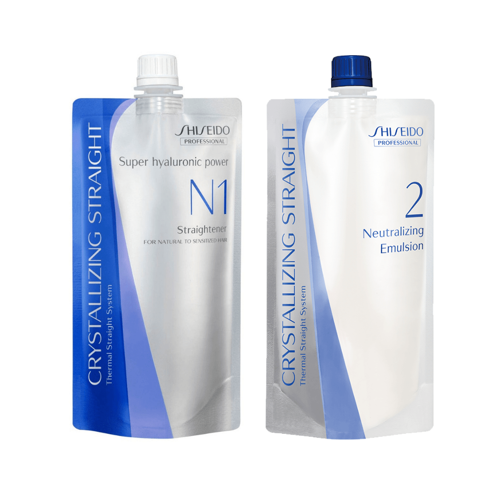 Shiseido permanent hair sales straightening