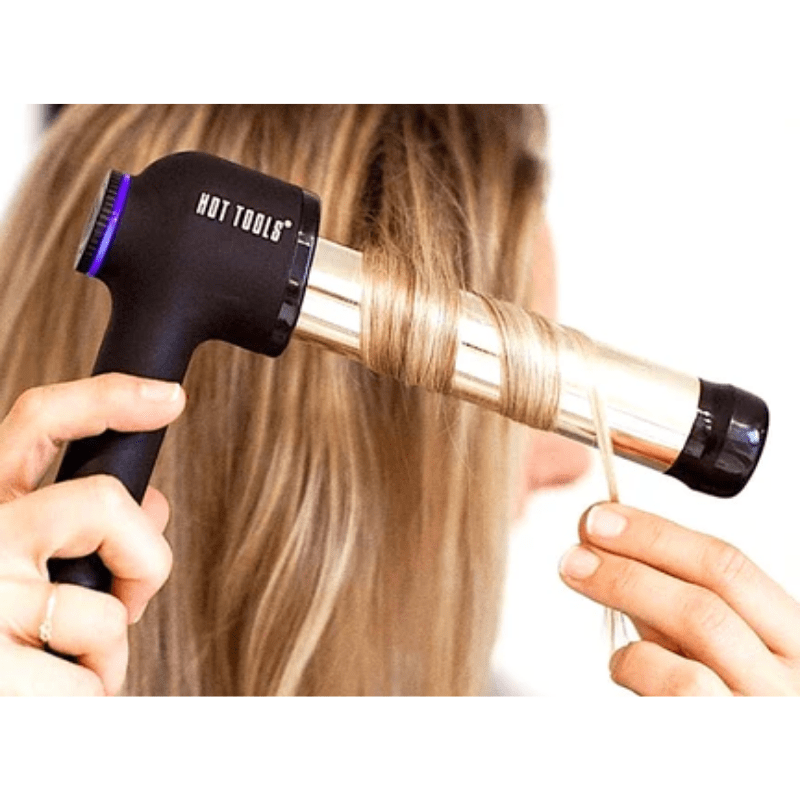 Hot tools l shaped hotsell curling iron