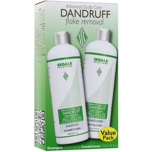 SEGALS SOLUTIONS_Dandruff Flake Removal Shampoo & Conditioner Set_Cosmetic World