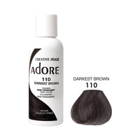 Thumbnail for ADORE_Darkest Brown 110 semi-permanent hair color_Cosmetic World