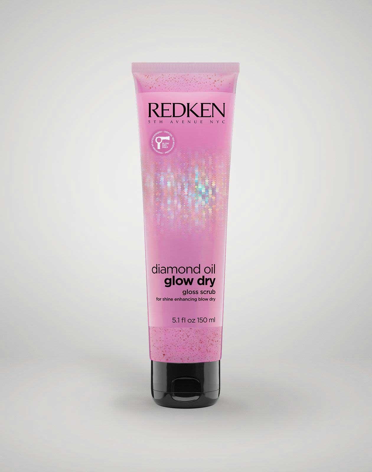 REDKEN_Diamond Oil glow dry gloss scrub 150ml_Cosmetic World