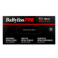 Thumbnail for BABYLISS PRO_Disposable Black Nitrile Gloves Box of 100_Cosmetic World
