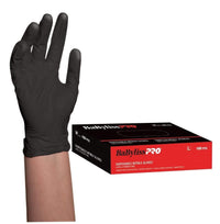 Thumbnail for BABYLISS PRO_Disposable Vinyl Gloves Black Box of 100_Cosmetic World
