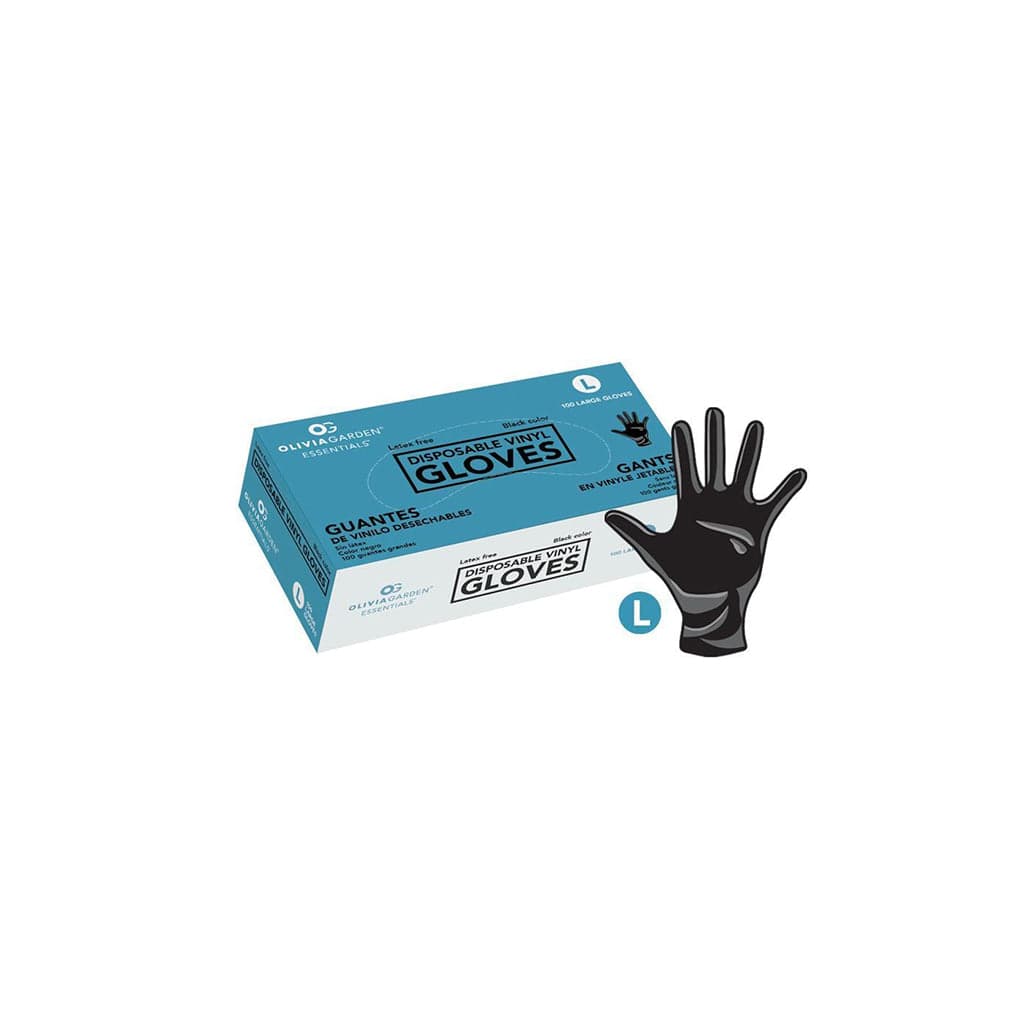 OLIVIA GARDEN_Disposable vinyl gloves_Cosmetic World