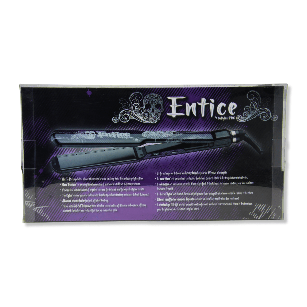 BABYLISS PRO_Entice Wet to Dry Nano Titanium Flat Iron Limited Edition_Cosmetic World