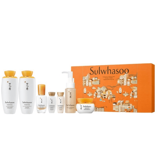 Sulwhasoo エッセンシャルリバイタライジングセット Sulwhasoo Comfort Balancing Daily Routine Set 6Items
