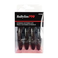 Thumbnail for BABYLISS PRO_Expandable sectioning clips Large 4 pack_Cosmetic World