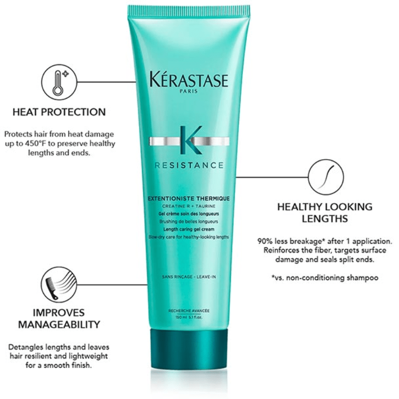 KERASTASE - RESISTANCE_Extentioniste Thermique Length Caring Gel Cream 150ml / 5.1oz_Cosmetic World