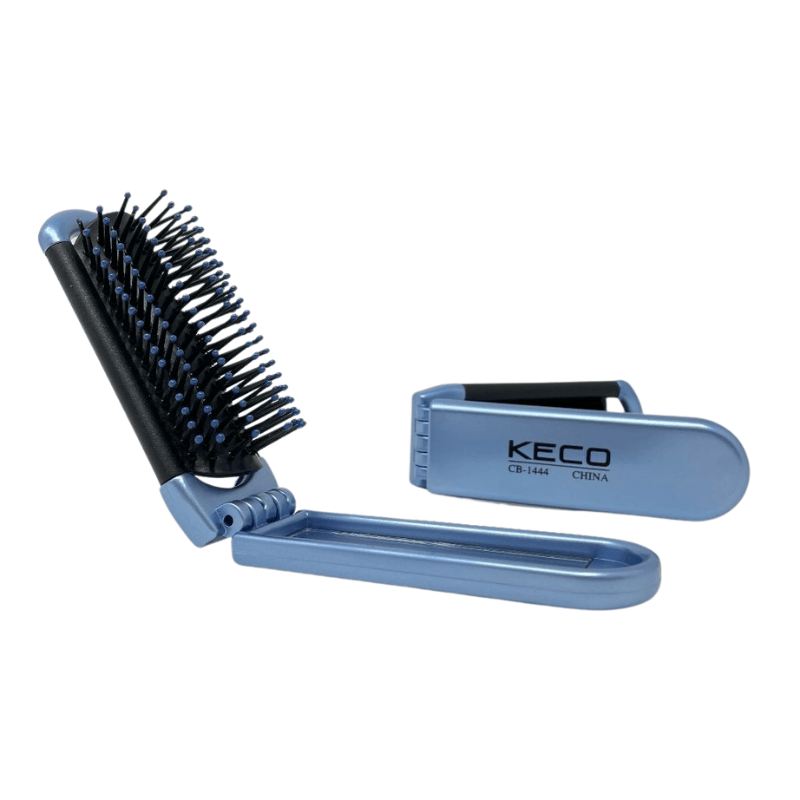 KECO_Foldable Brush with Mirror (CB1444)_Cosmetic World