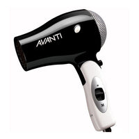 Thumbnail for AVANTI_Folding Travel Hairdryer AV-TRAVC_Cosmetic World