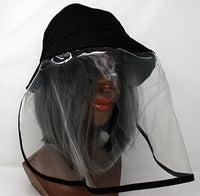 Thumbnail for ECO MED_Full face Protective Isolation Bucket Hat/Shield 19cm long_Cosmetic World
