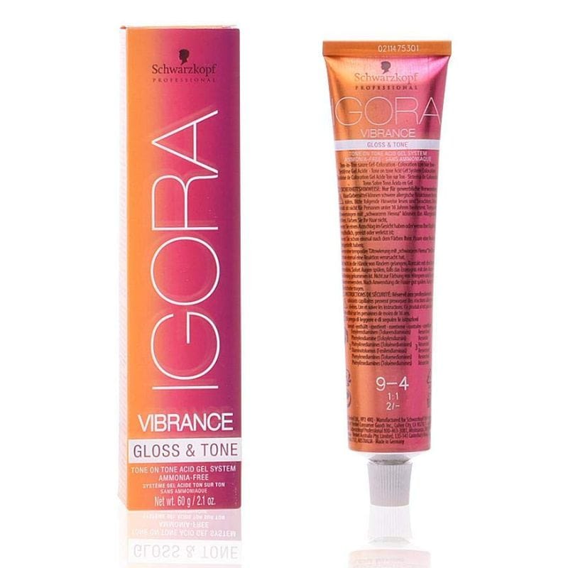 SCHWARZKOPF - IGORA VIBRANCE_Gloss & Tone 0-00 Gel Ammonia-Free Color_Cosmetic World