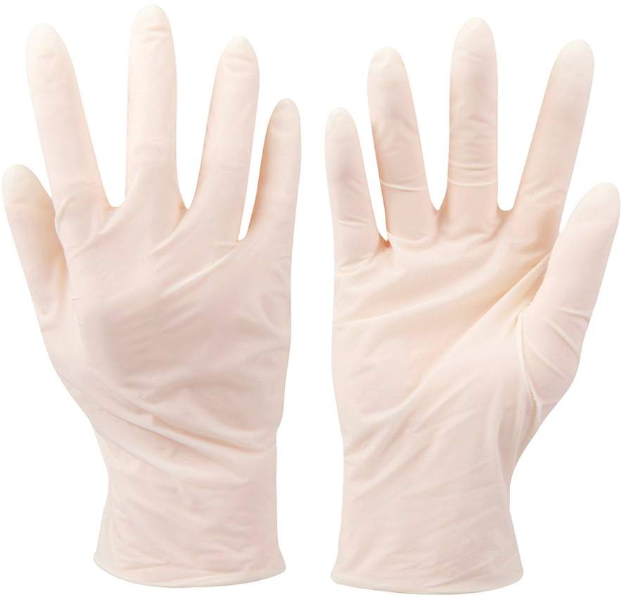 ECO MED_Gloves - disposable clear powdered (1 pair)_Cosmetic World