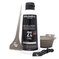 Thumbnail for GOLDWELL - TOPCHIC_Goldwell Topchic/Colorance 2%/7 Vol Liquid Developer Lotion with Bondpro+ 1L_Cosmetic World