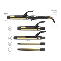 Thumbnail for BABYLISS PRO_Graphite Titanium Synergy Performance Curling Iron Set_Cosmetic World