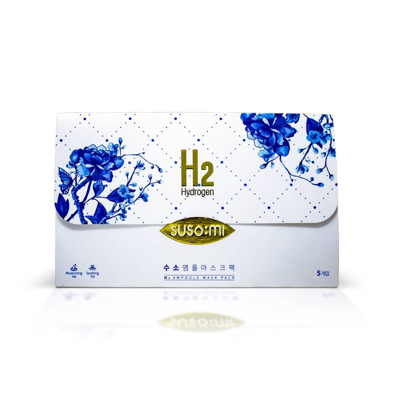 SUSO MI_H2 Hydrogen Ampoule Mask Pack_Cosmetic World