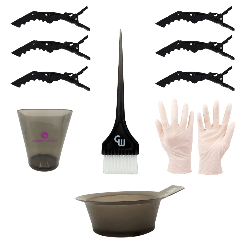 COSMETIC WORLD_Hair Color Tool Set 10pcs_Cosmetic World