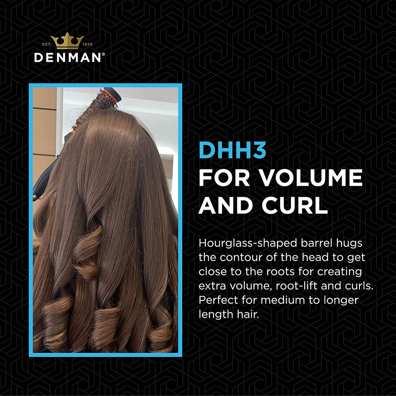 DENMAN_Head Huggers Ceramic Thermal Brush (Large)_Cosmetic World