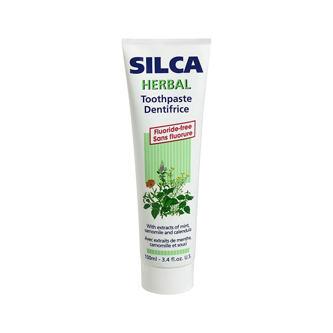 SILCA HERBAL_Herbal Toothpaste Dentifrice 3.4 fl. oz._Cosmetic World