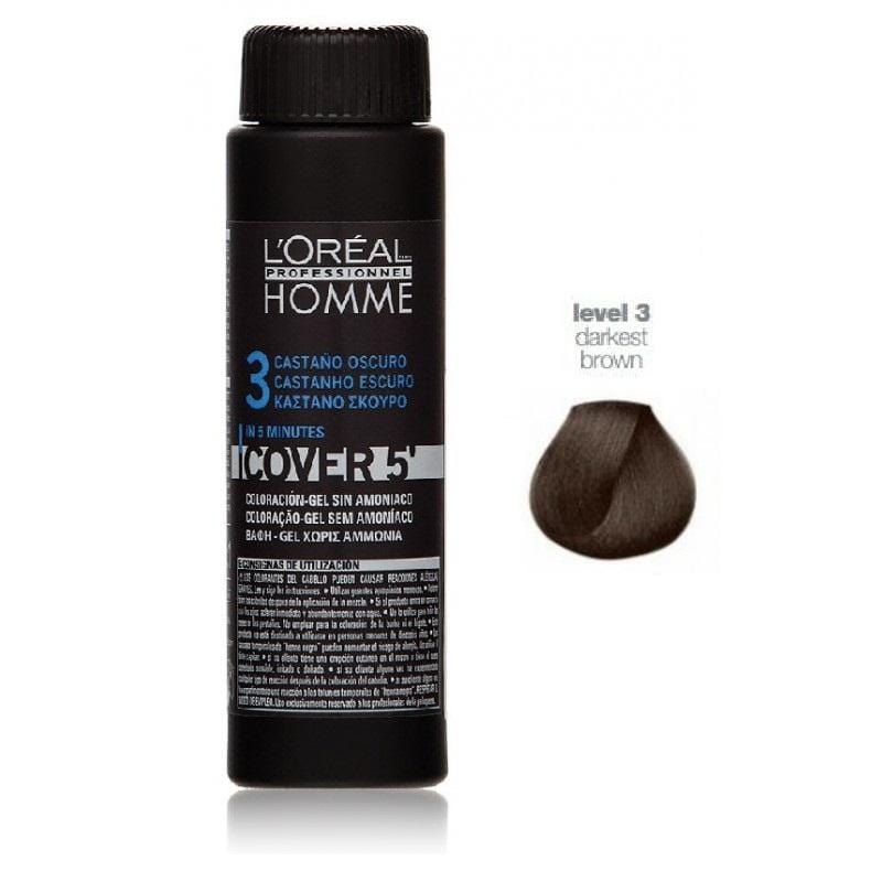 L'OREAL - HOMME_Homme Cover 5' #3 Dark Brown_Cosmetic World