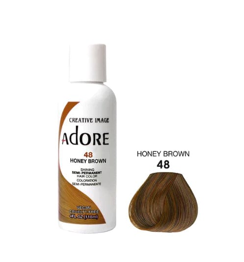 ADORE_Honey Brown 48 semi-permanent hair color_Cosmetic World