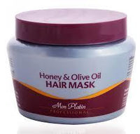 Thumbnail for MON PLATIN_Honey & Olive Oil Hair Mask 17oz_Cosmetic World