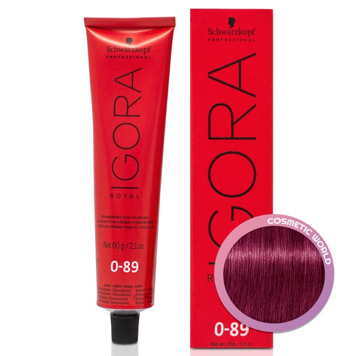 SCHWARZKOPF - IGORA ROYAL_Igora Royal 0-89 Red Violet Concentrate_Cosmetic World