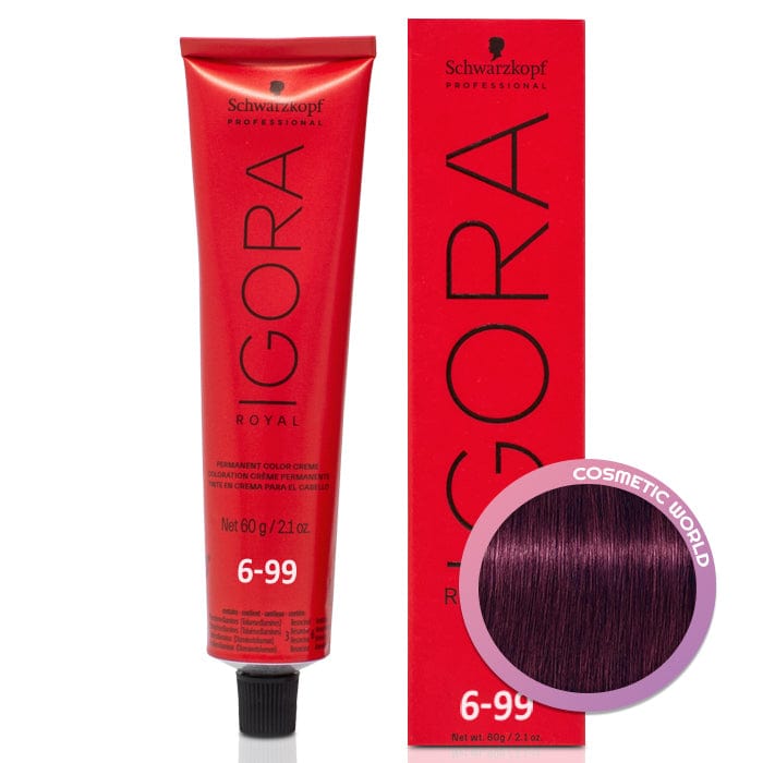 SCHWARZKOPF - IGORA ROYAL_Igora Royal 6-99 Dark Blonde Violet Extra_Cosmetic World