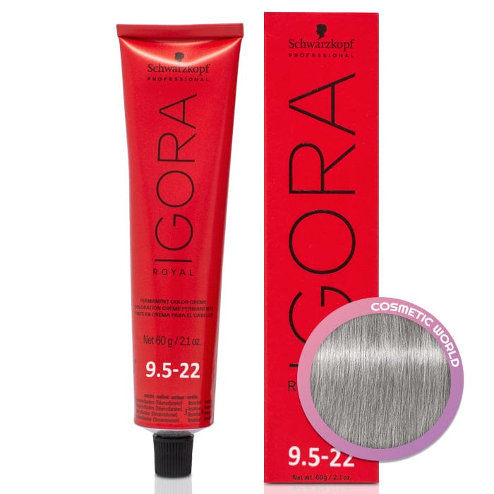 SCHWARZKOPF - IGORA ROYAL_Igora Royal 9.5-22 Pale Blue_Cosmetic World