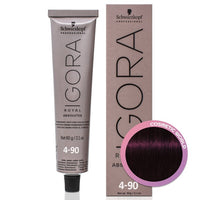 Thumbnail for SCHWARZKOPF - IGORA ROYAL_Igora Royal Absolutes 4-90 Medium Brown Violet Natural_Cosmetic World
