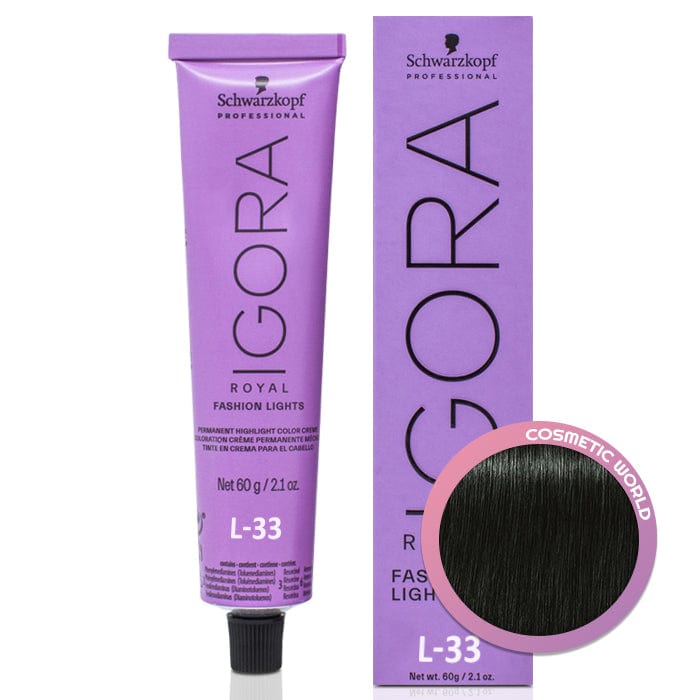 SCHWARZKOPF - IGORA ROYAL_Igora Royal Fashion Lights L-33 Matt Extra_Cosmetic World