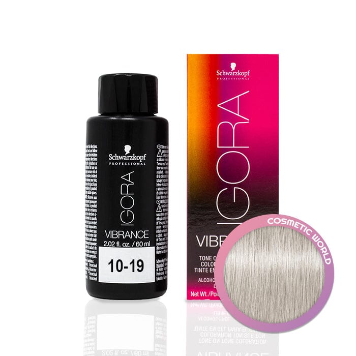 SCHWARZKOPF - IGORA VIBRANCE_Igora Vibrance 10-19 Cendre Violet Soft Toner_Cosmetic World