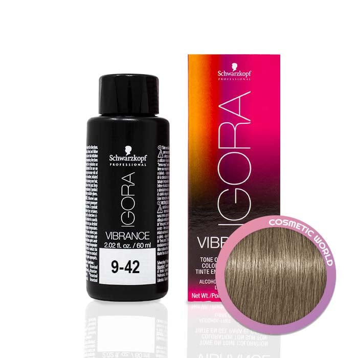 SCHWARZKOPF - IGORA VIBRANCE_Igora Vibrance 9-42 Extra Light Blonde Beige Ash_Cosmetic World