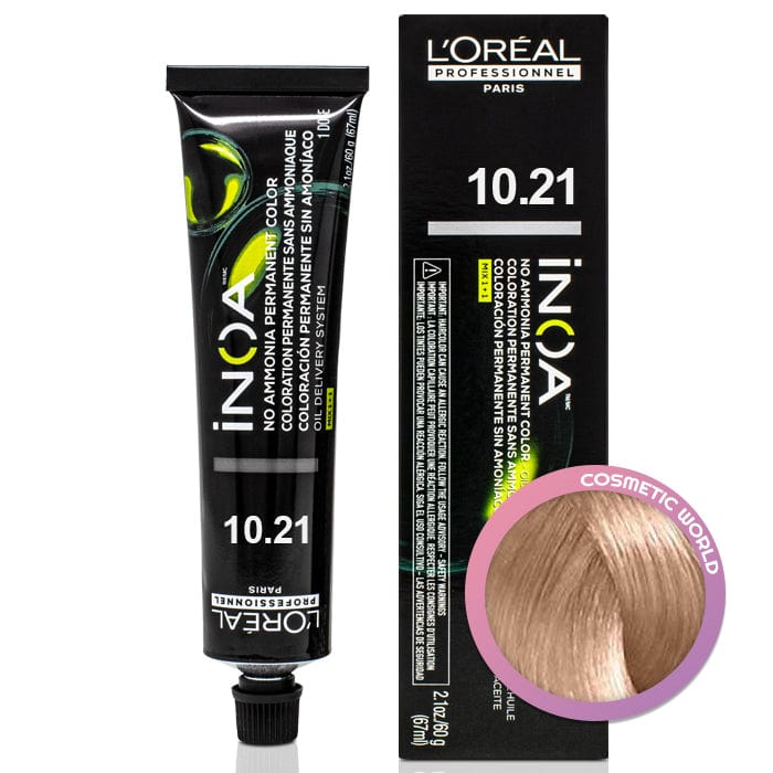 L'OREAL - INOA_iNOA 10.21/10VB Ultra Light Pearl Ash Blonde_Cosmetic World