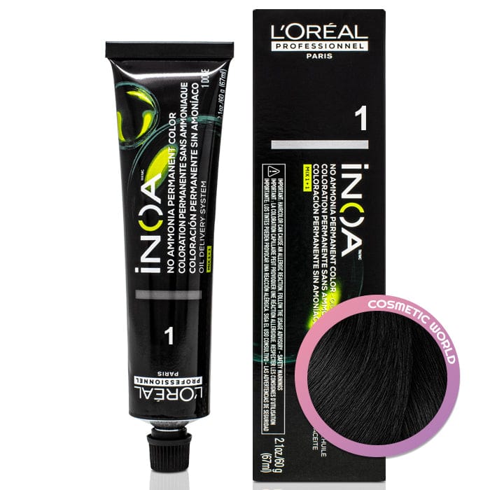 L'OREAL - INOA_iNOA 1/1N Black_Cosmetic World