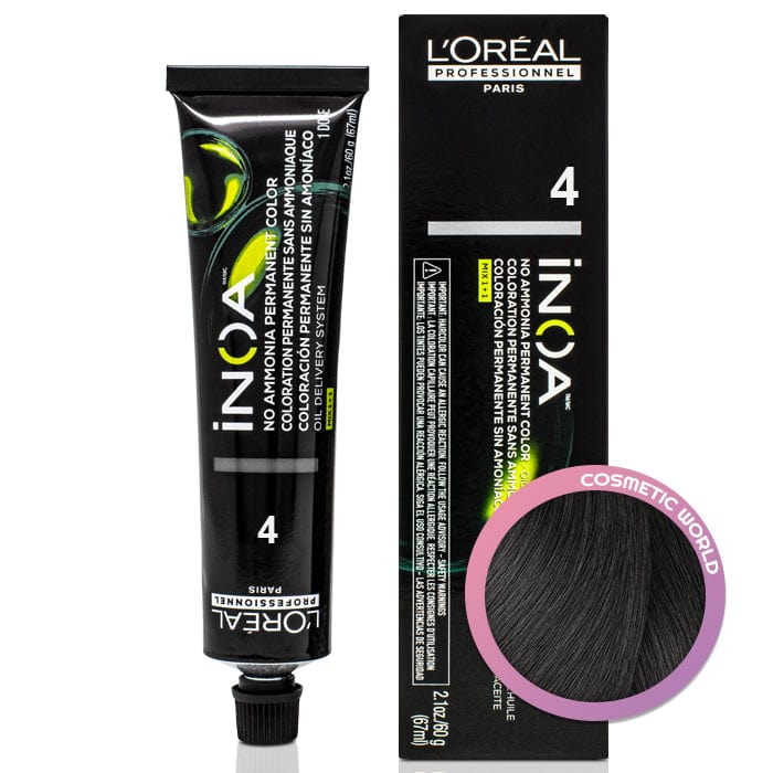 L'OREAL - INOA_iNOA 4/4N Brown_Cosmetic World