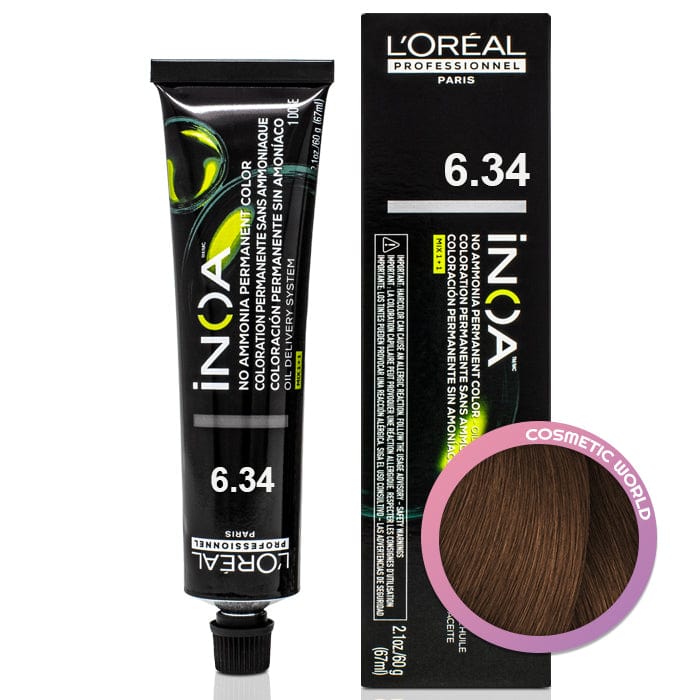 L'OREAL - INOA_iNOA 6.34/6GC Dark Golden Copper Blonde_Cosmetic World