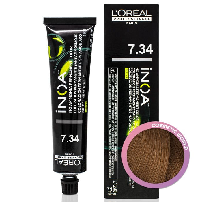 L'OREAL - INOA_iNOA 7.34/7GC Golden Copper Blonde_Cosmetic World