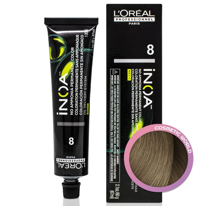 L'OREAL - INOA_iNOA 8/8N Light Blonde_Cosmetic World
